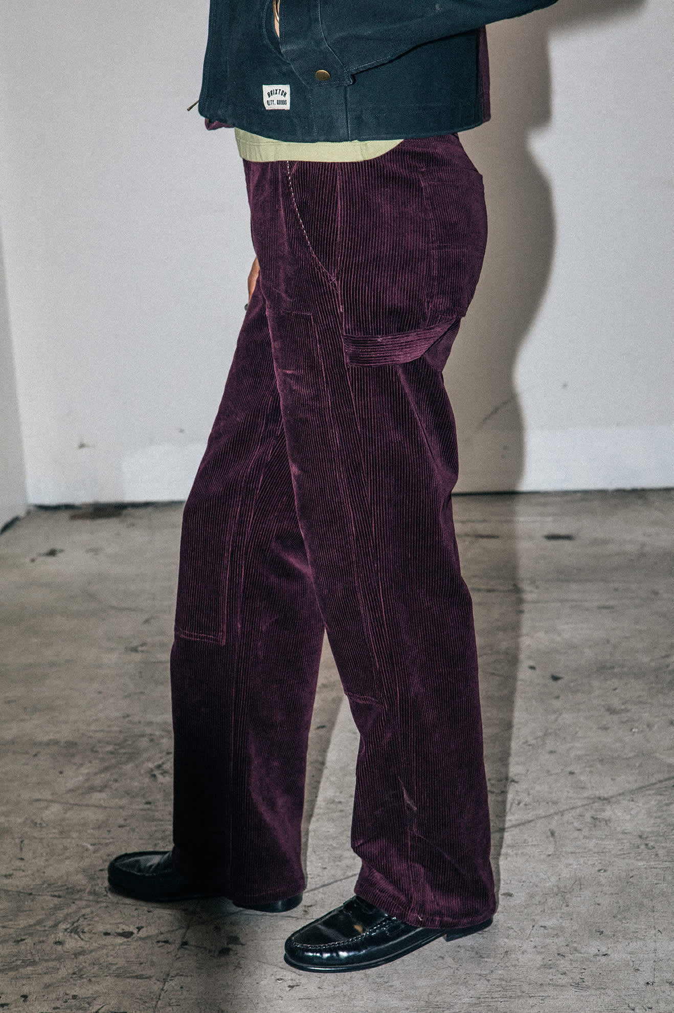 Essex Patched Painter Pant - Port - Image 3